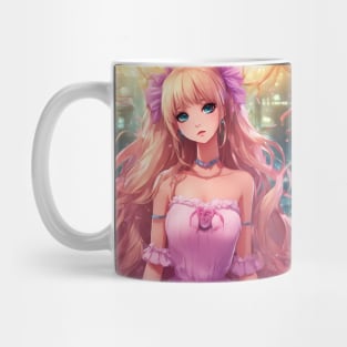 nasty pink of anime girl Mug